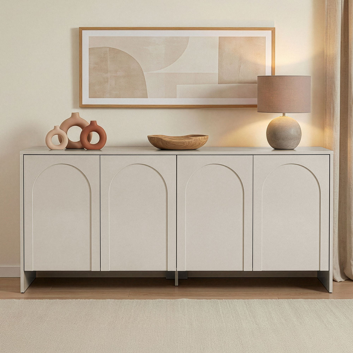 Rani Home Konsol Kırık Beyaz 180 Cm GD-5350