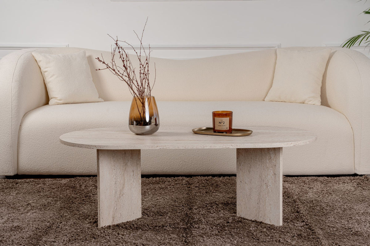 Rani Home Orta Sehpa Traverten 119 Cm AB-5289