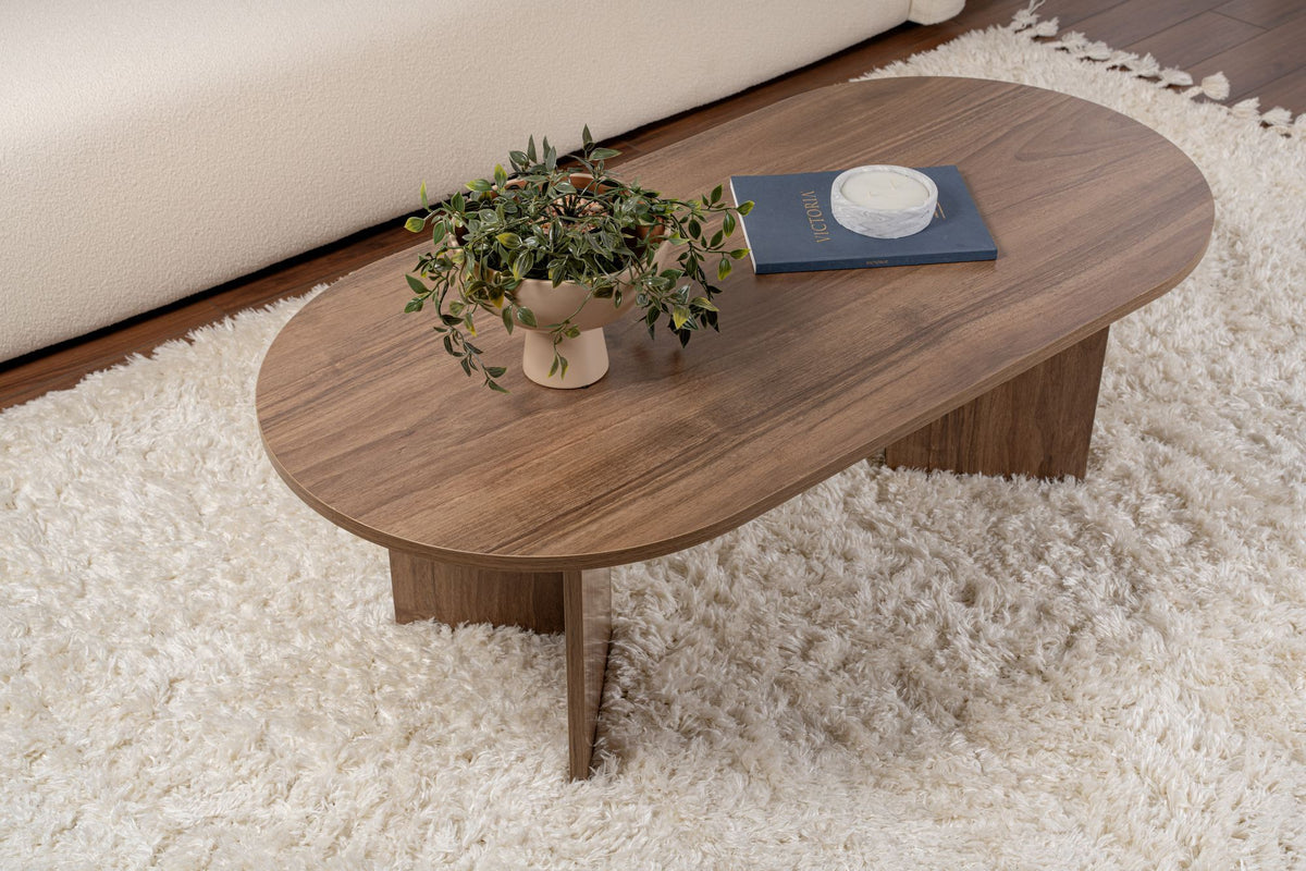 Rani Home Orta Sehpa Venedik Cevizi 119 Cm AB-5291