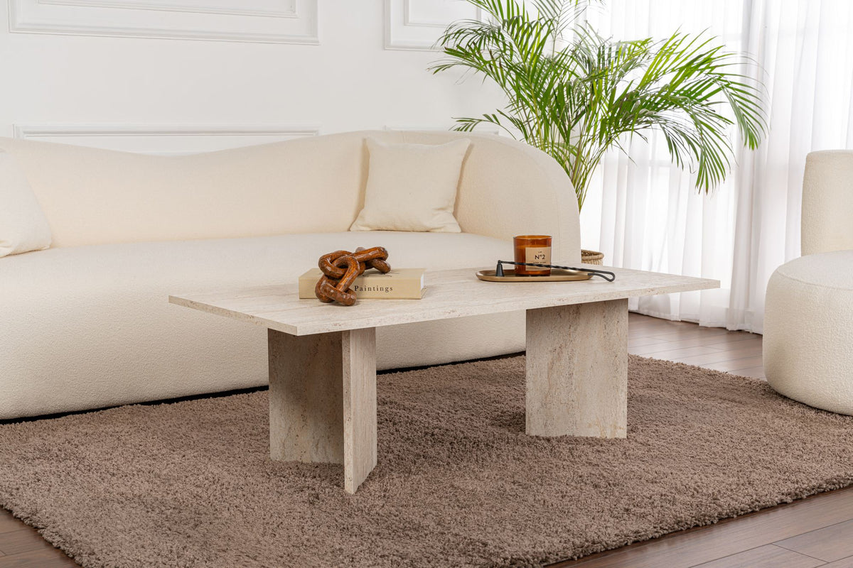 Rani Home Orta Sehpa Traverten 119 Cm AB-5364