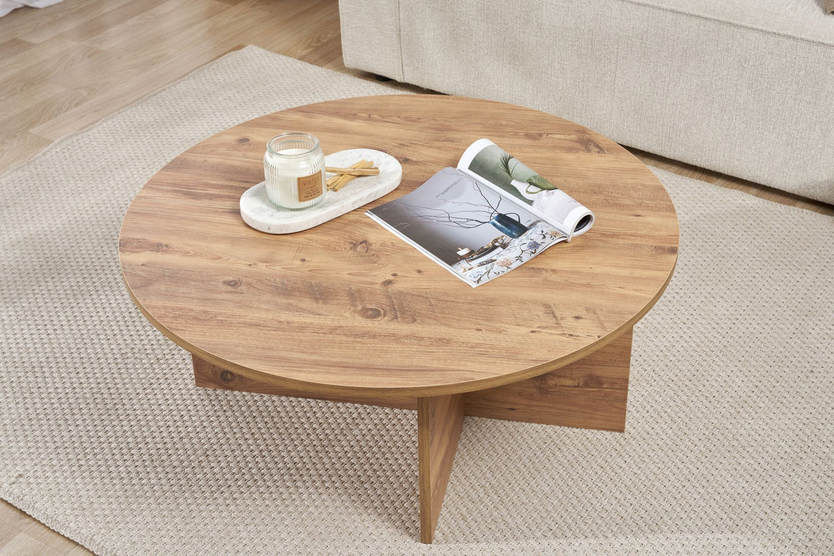 Rani Home Orta Sehpa Atlantik Çam 90 Cm AB-5390