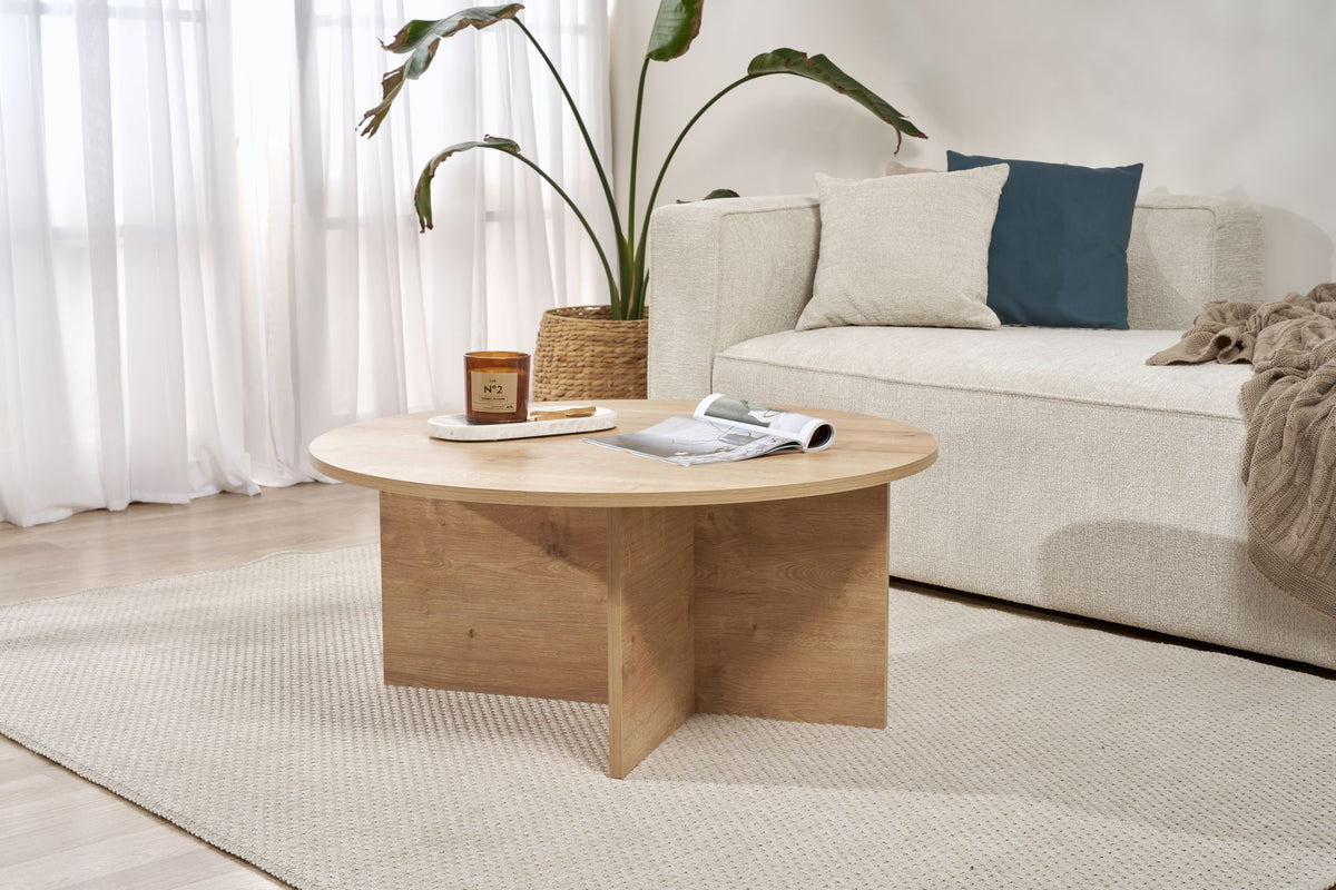 Rani Home Orta Sehpa Safir Meşe 90 Cm AB-5391