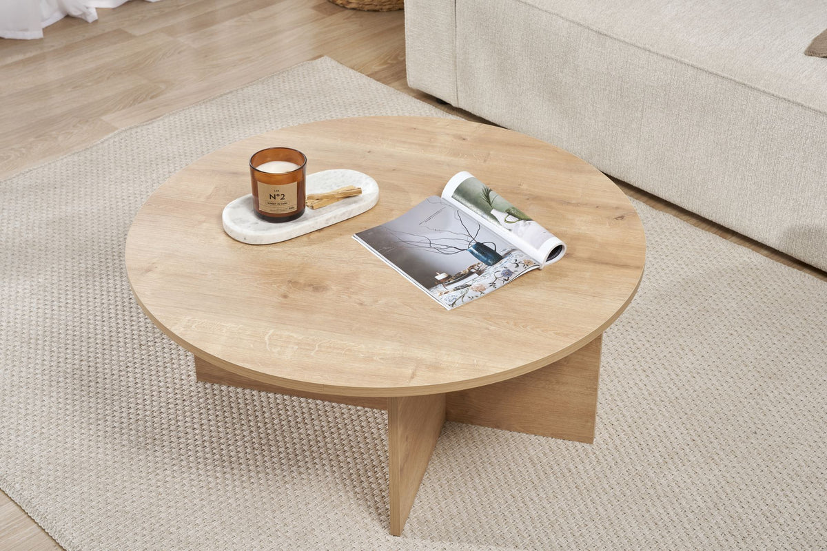 Rani Home Orta Sehpa Safir Meşe 90 Cm AB-5391