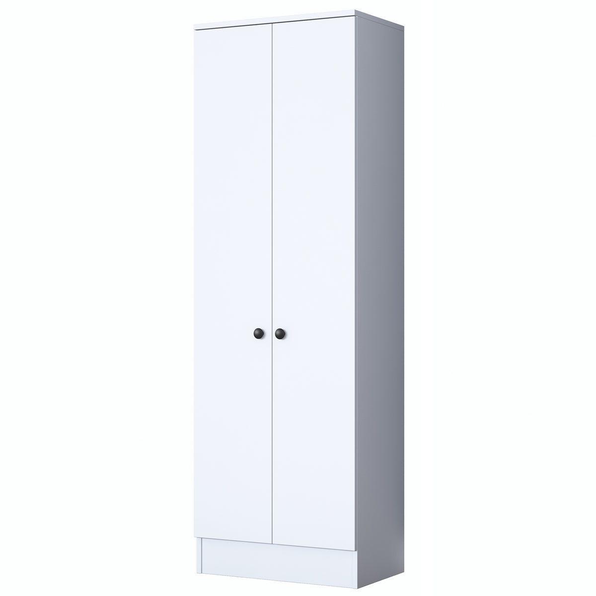 Rani P6 Modern Kapaklı Portmanto Askılık Vestiyer Beyaz M14